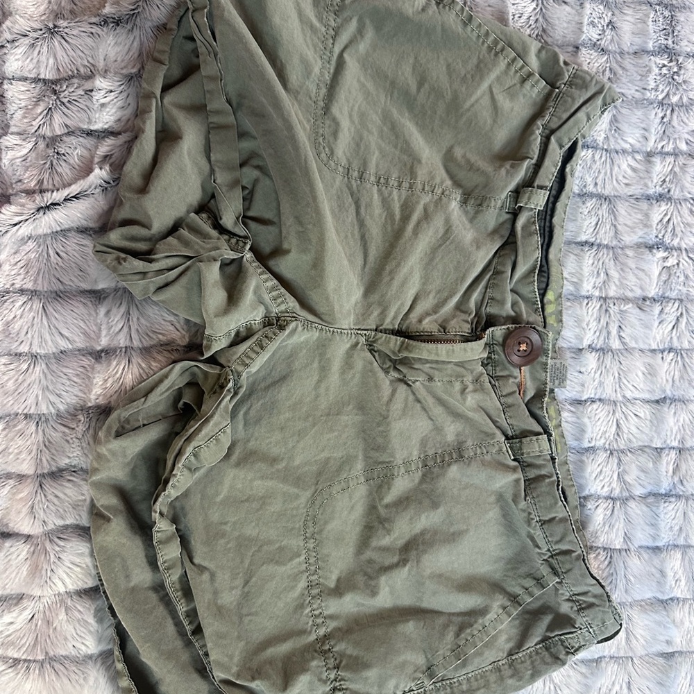 Army Green Women's Shorts